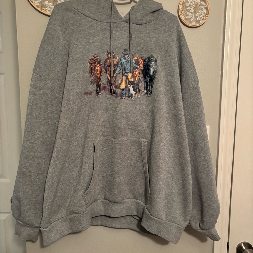 Cowboy hoodie